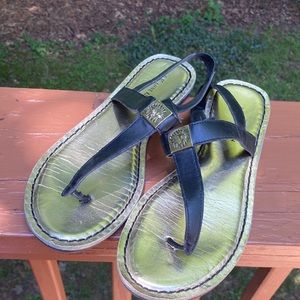 Anne Klein black sandals